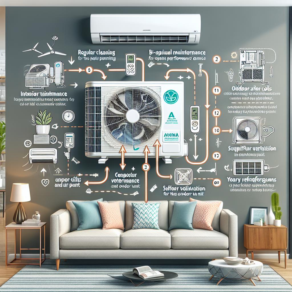 Key Steps for ‌Optimal Performance in Your Mini Split AC System