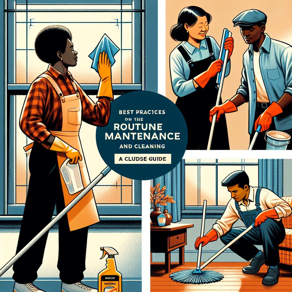 Best Practices for Routine Maintenance ⁤and Cleaning