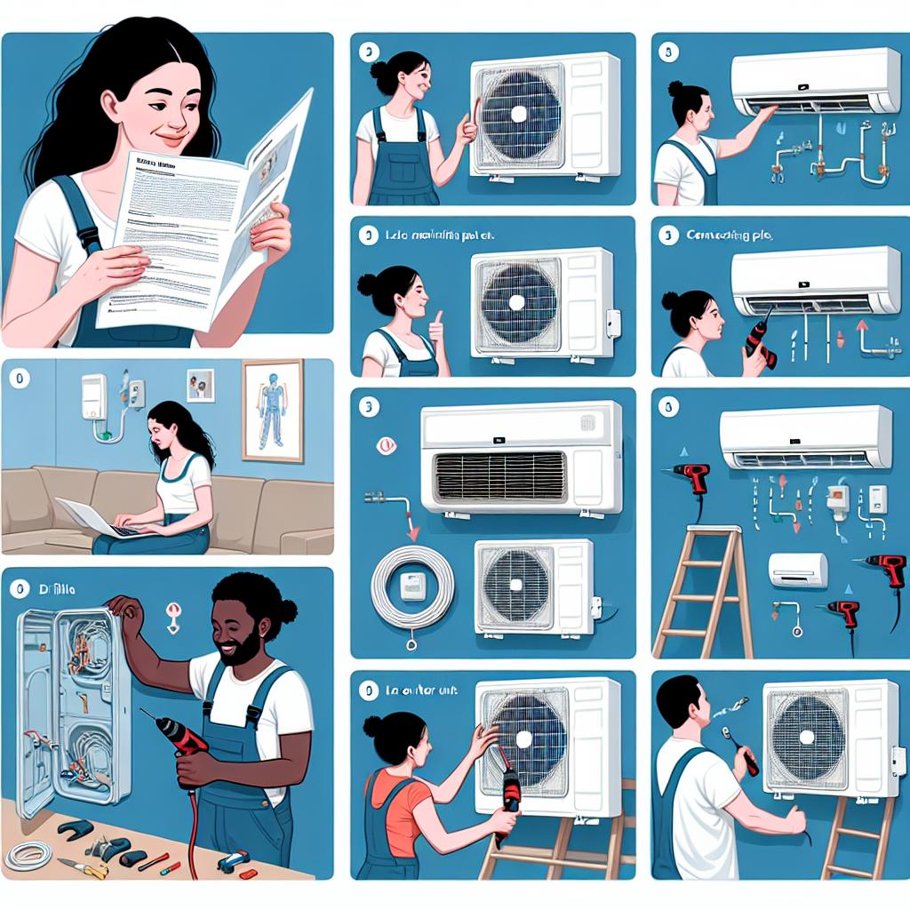 Step-by-Step Guide to Installing⁤ Your​ Mini Split AC Unit