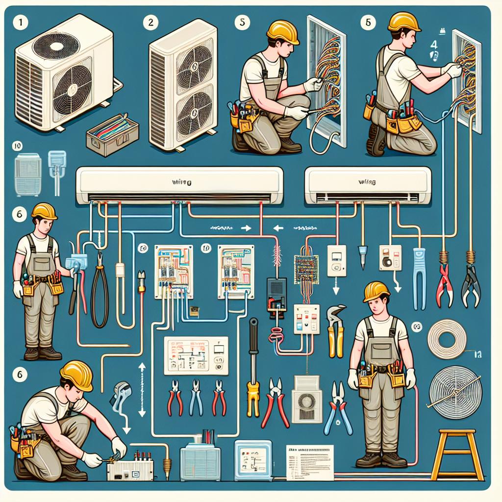 Step-by-Step Wiring ⁢Process for the Mini⁢ Split AC