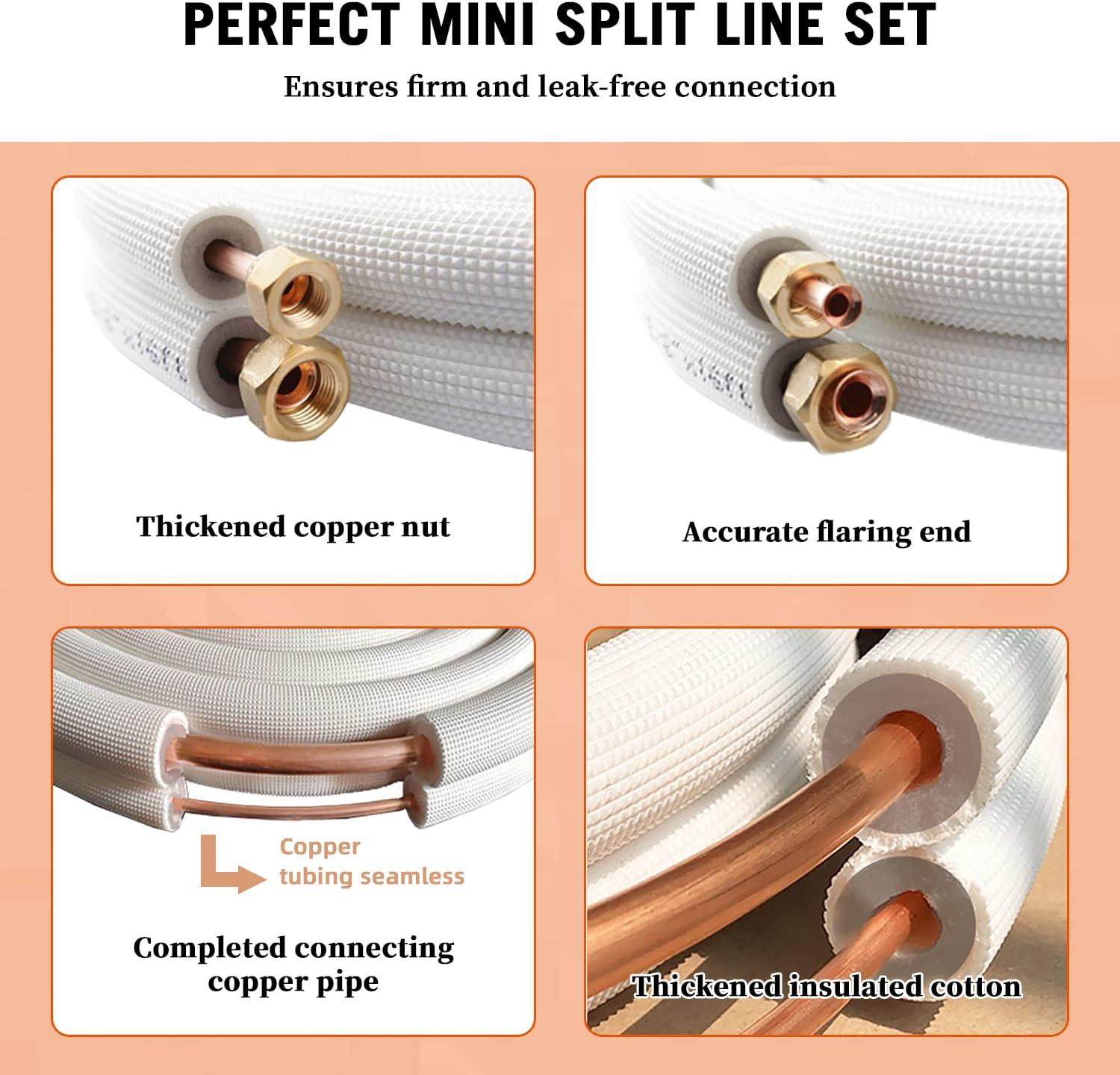 Wostore 25 Ft mini Split line Set Review—Buy It?