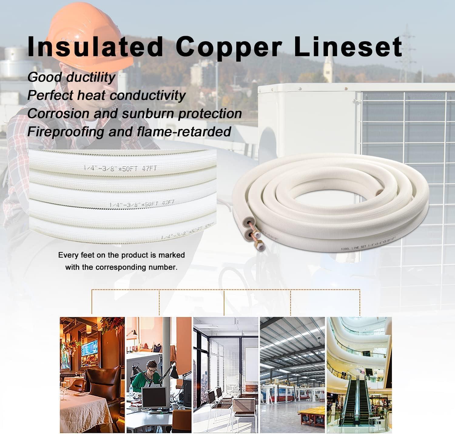 Wostore 25 Ft Mini Split line Set Review—Buy It?