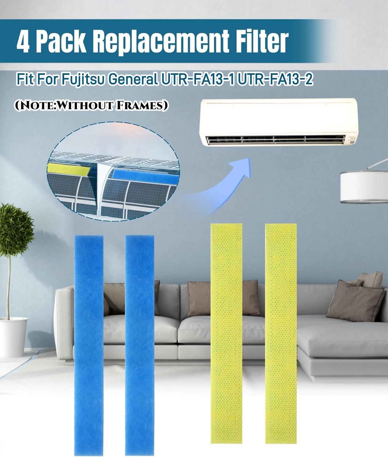 4 Pack Mini Split Filter Replacement Review: Buy?