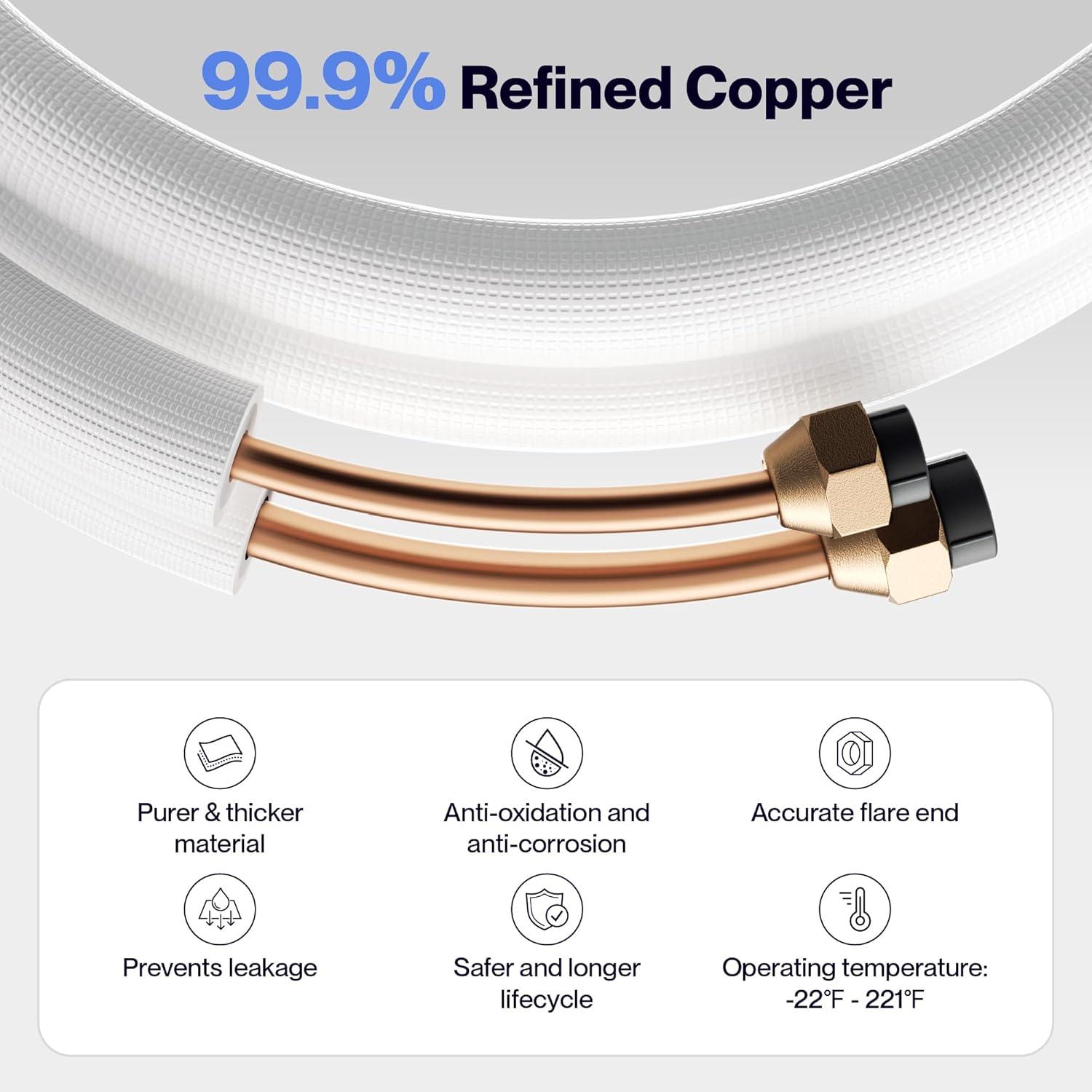 Della 16 Ft Mini Split Line Set Review: Worth It?