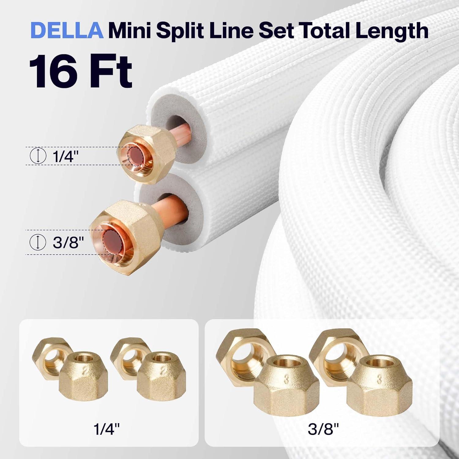 Della 16 Ft Mini Split Line Set review: Worth It?