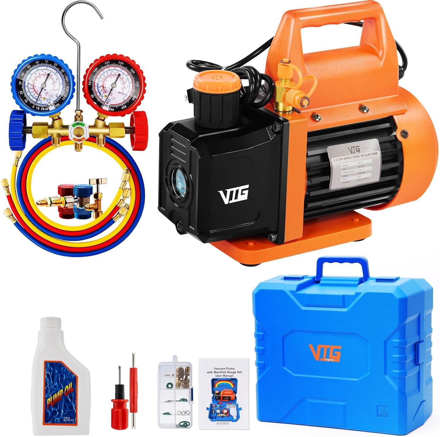 4.5 CFM AC Vacuum Pump Kit Review: Buy It? 2026