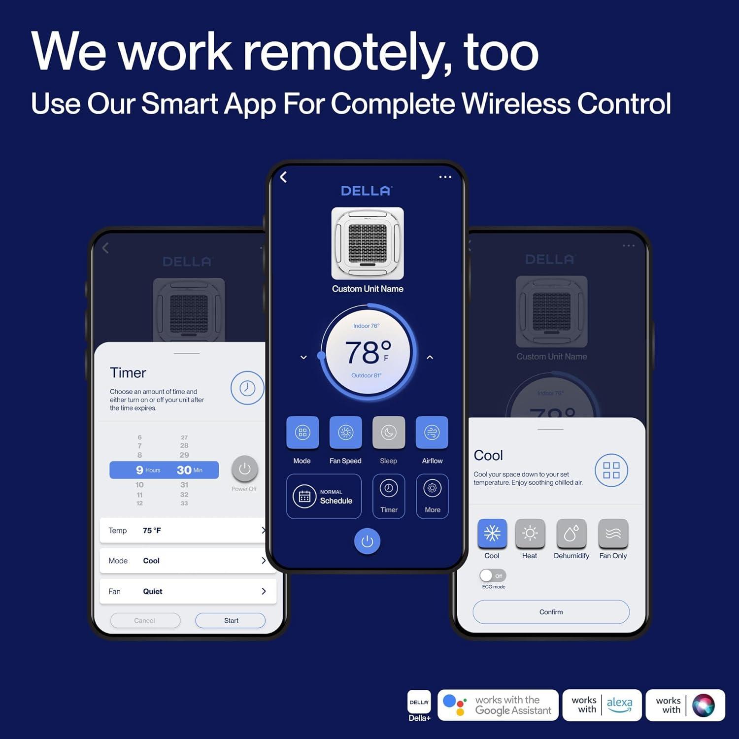 DELLA 12,000 BTU Ceiling Cassette Review: Buy It?