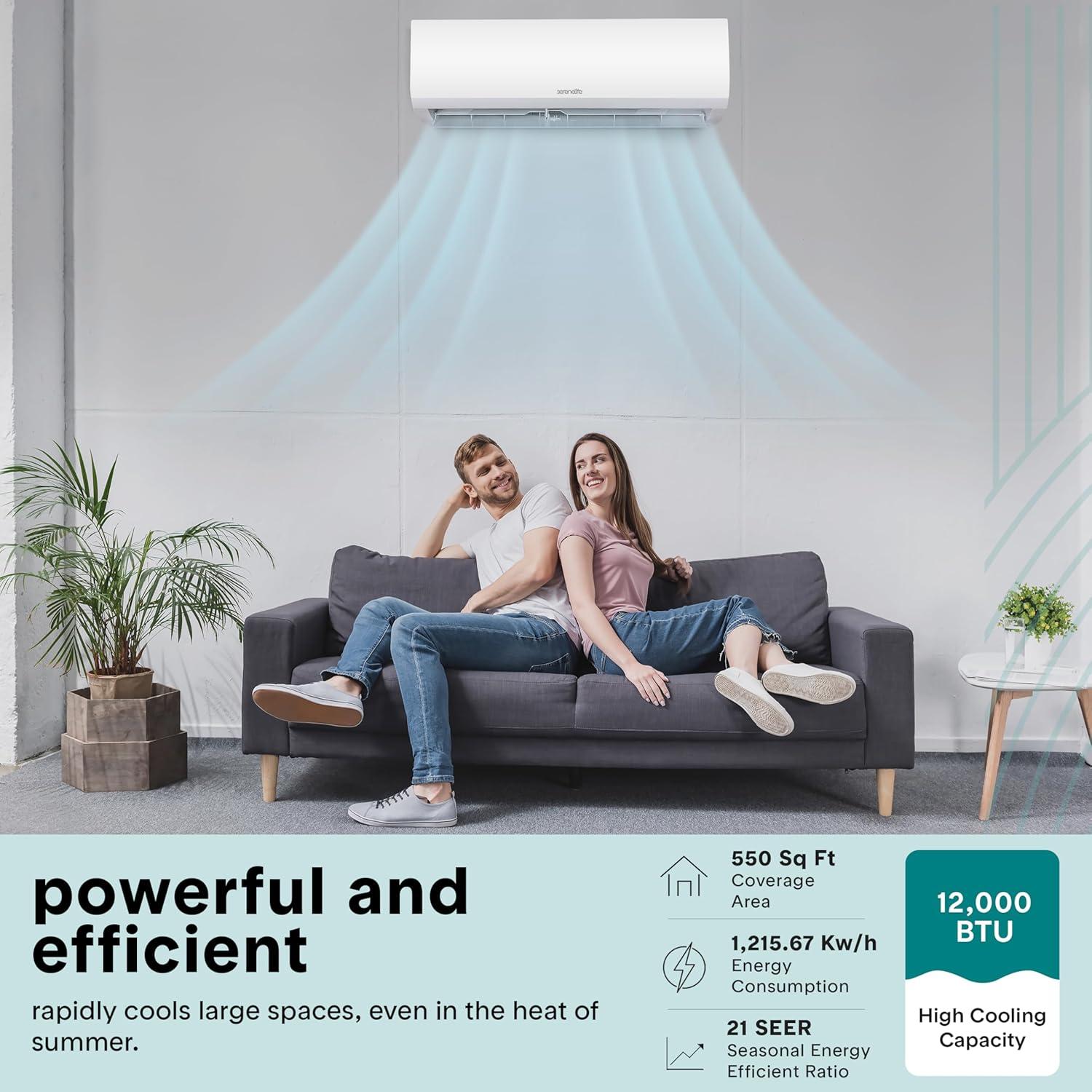 SereneLife 12000 BTU Mini Split Review: Buy It?