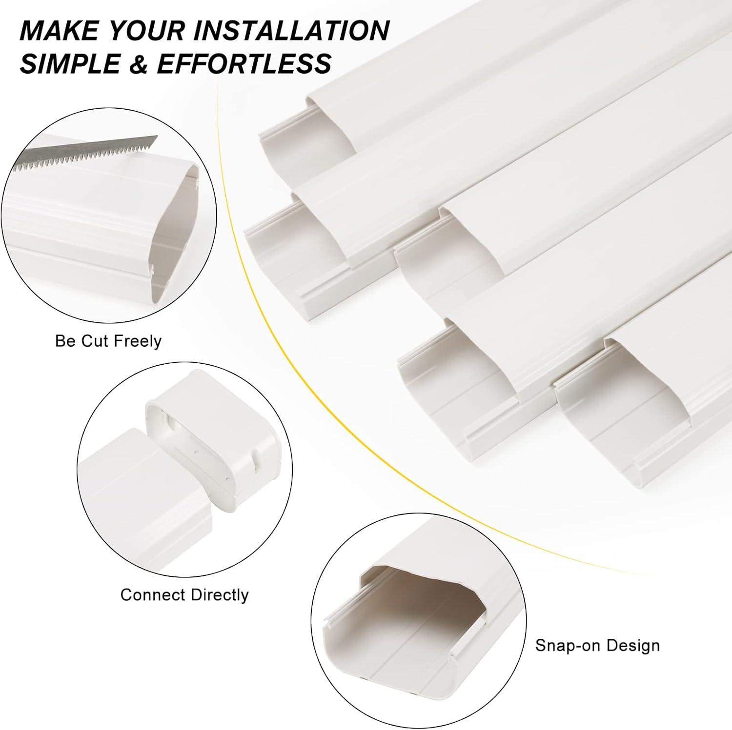 BEWAVE 4” Mini Split Line Set Cover Review: Buy?