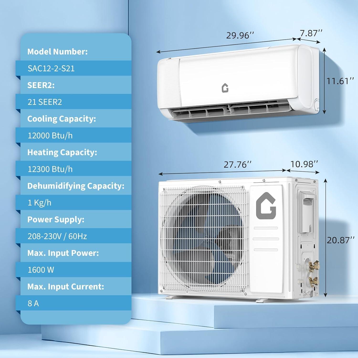 GarveeLife 12,000 BTU Mini split Review: Worth It?