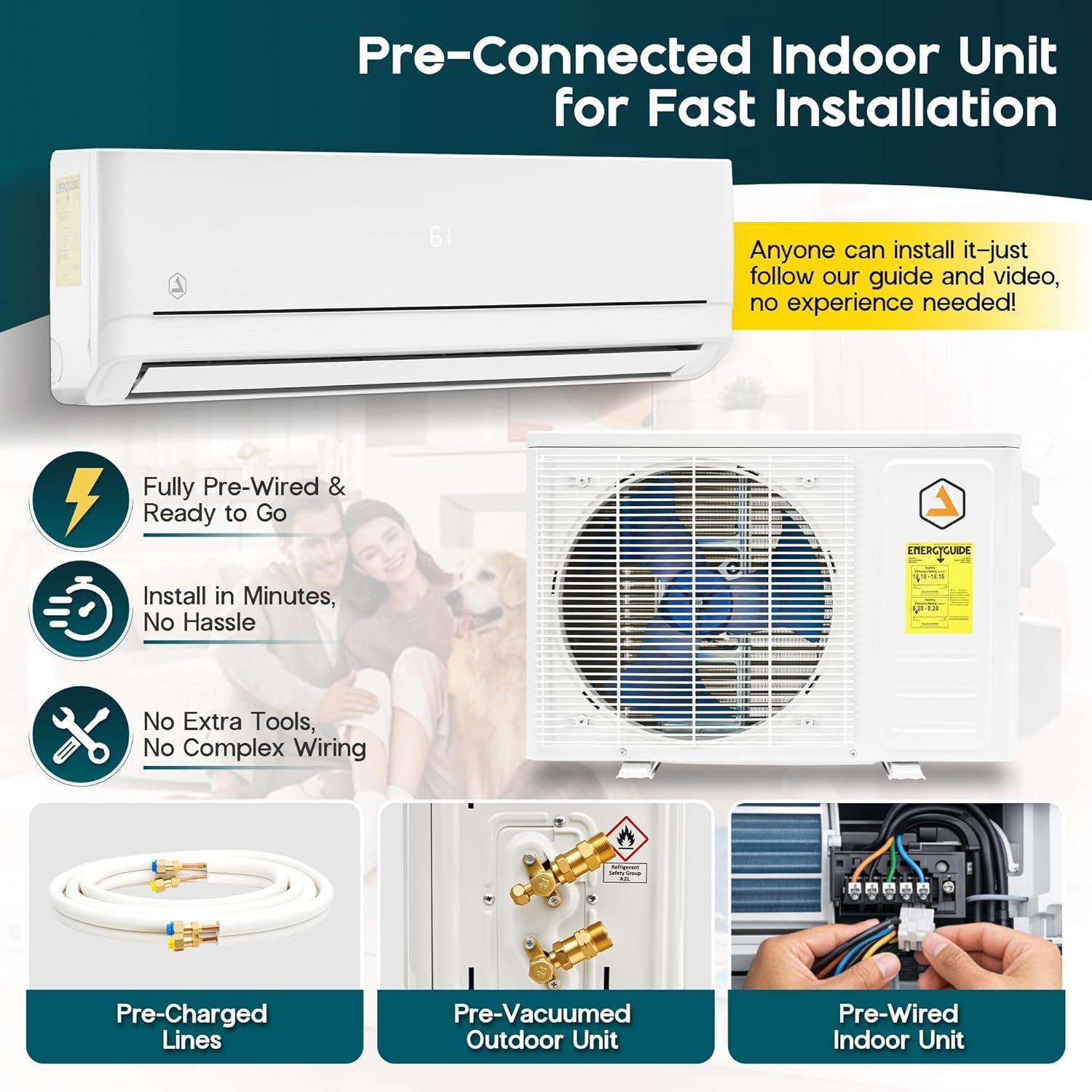 albott Easy DIY 12,000 BTU Mini Split Review: Buy?