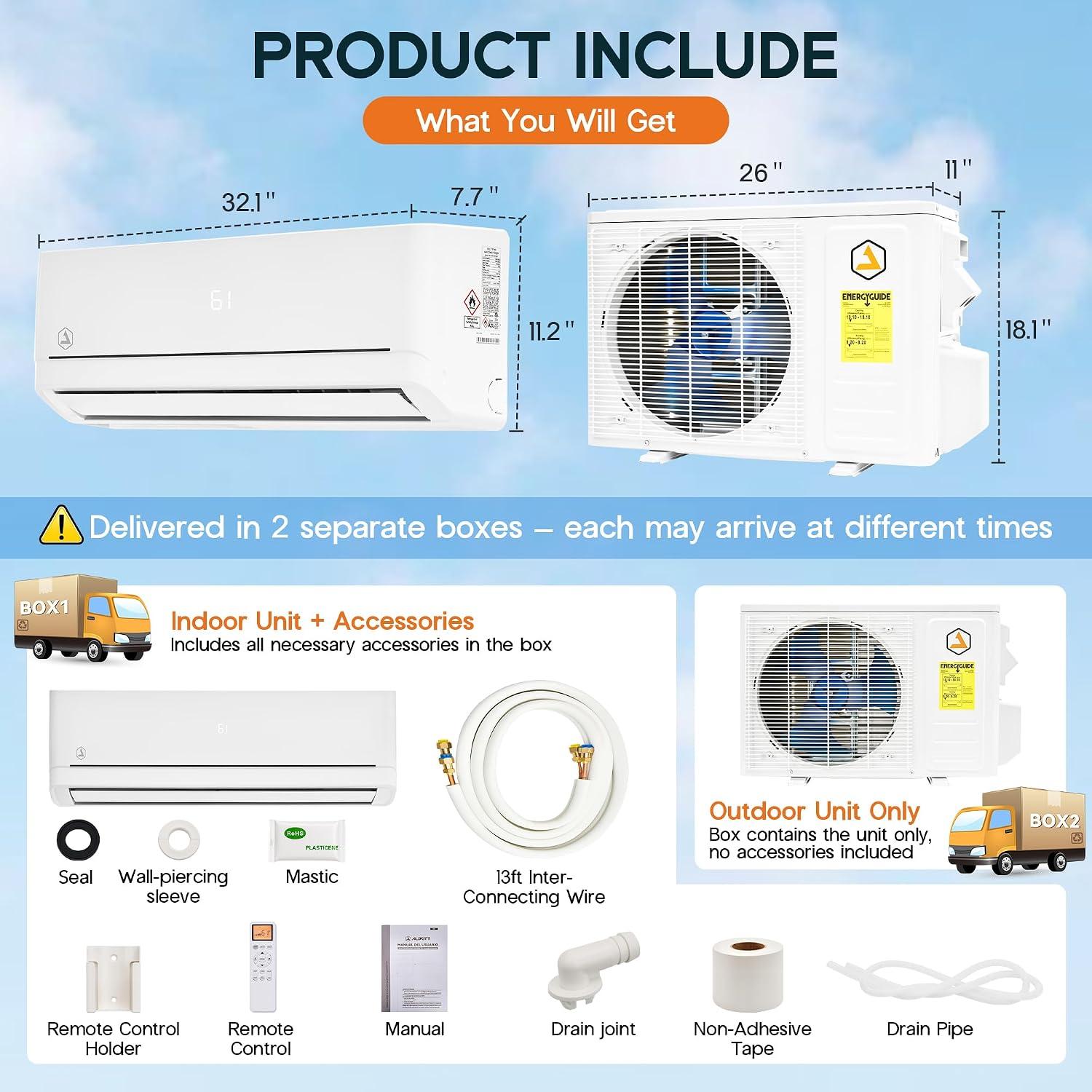 Albott Easy DIY 12,000 BTU Mini Split Review: Buy?