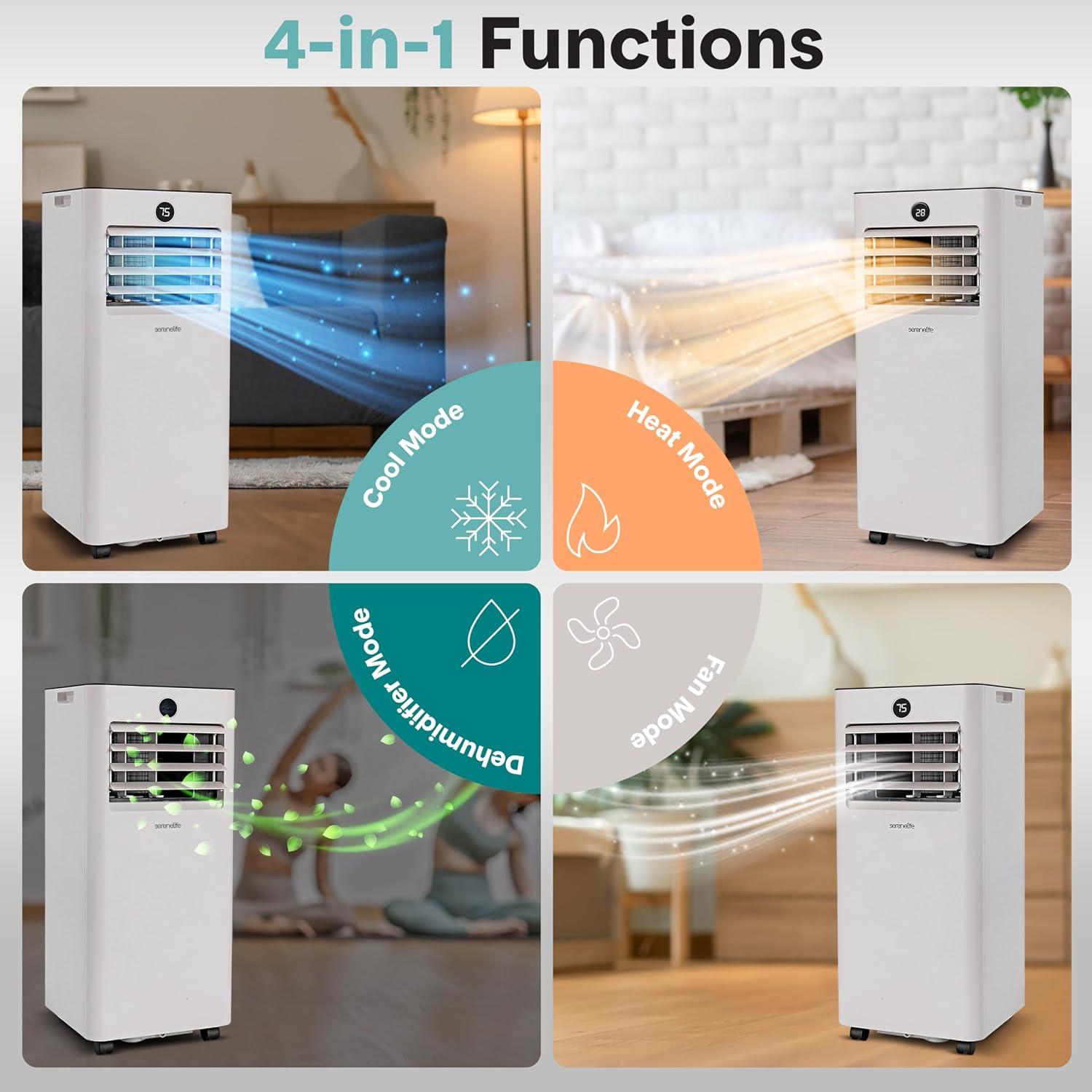 SereneLife 8,000 BTU Portable AC Review: Buy It?