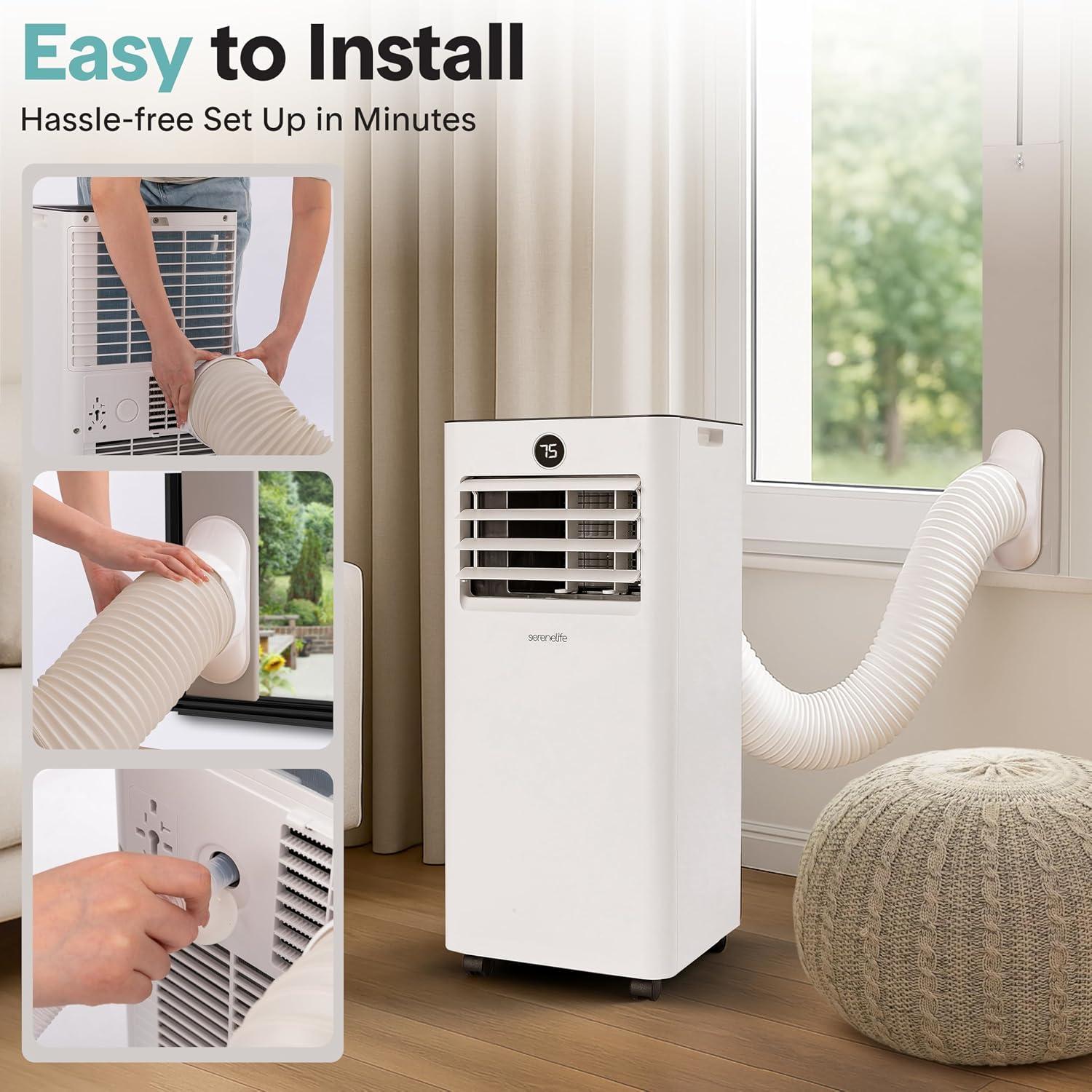 SereneLife 8,000 BTU Portable AC Review: Buy It?