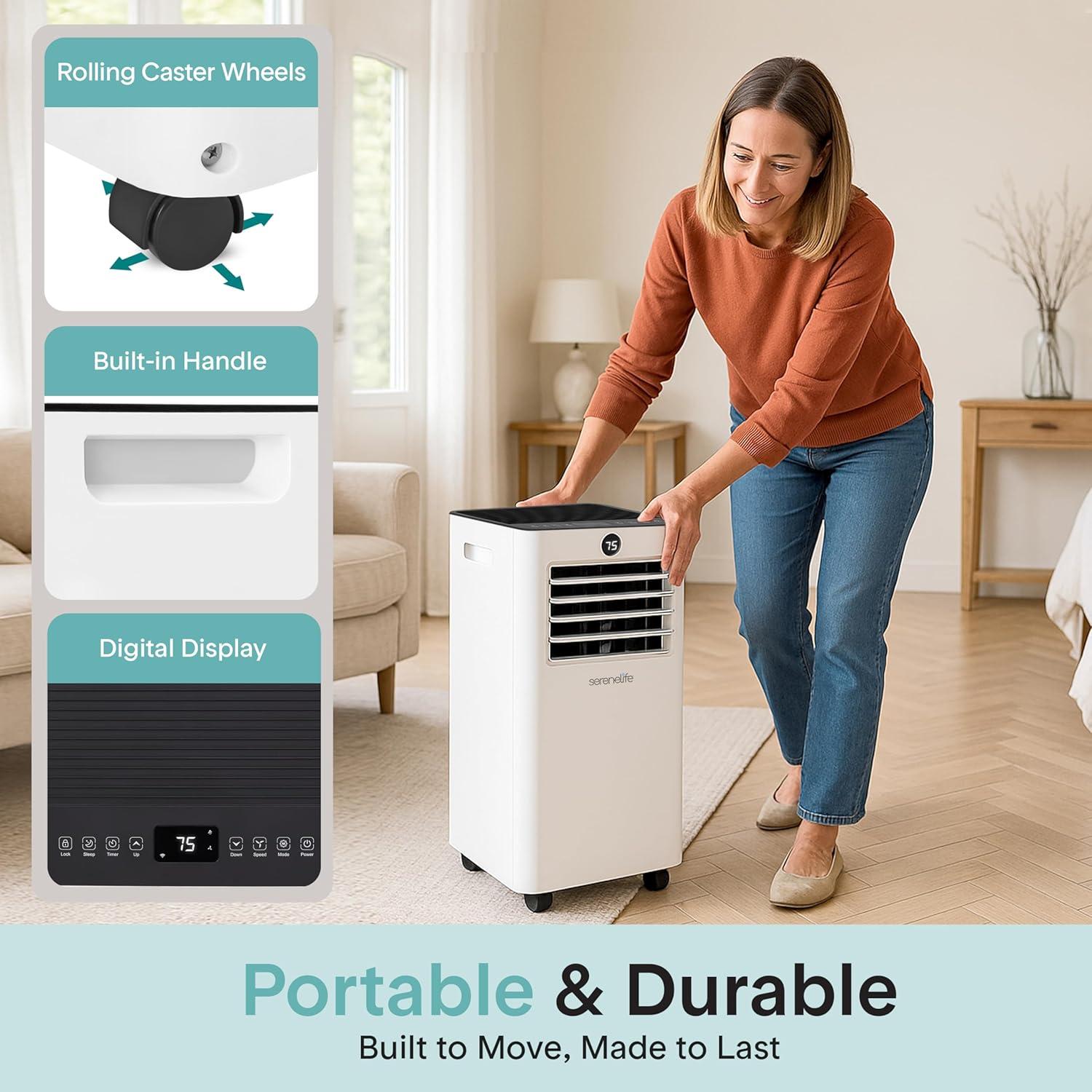 SereneLife 8,000 BTU Portable AC Review: Buy It?