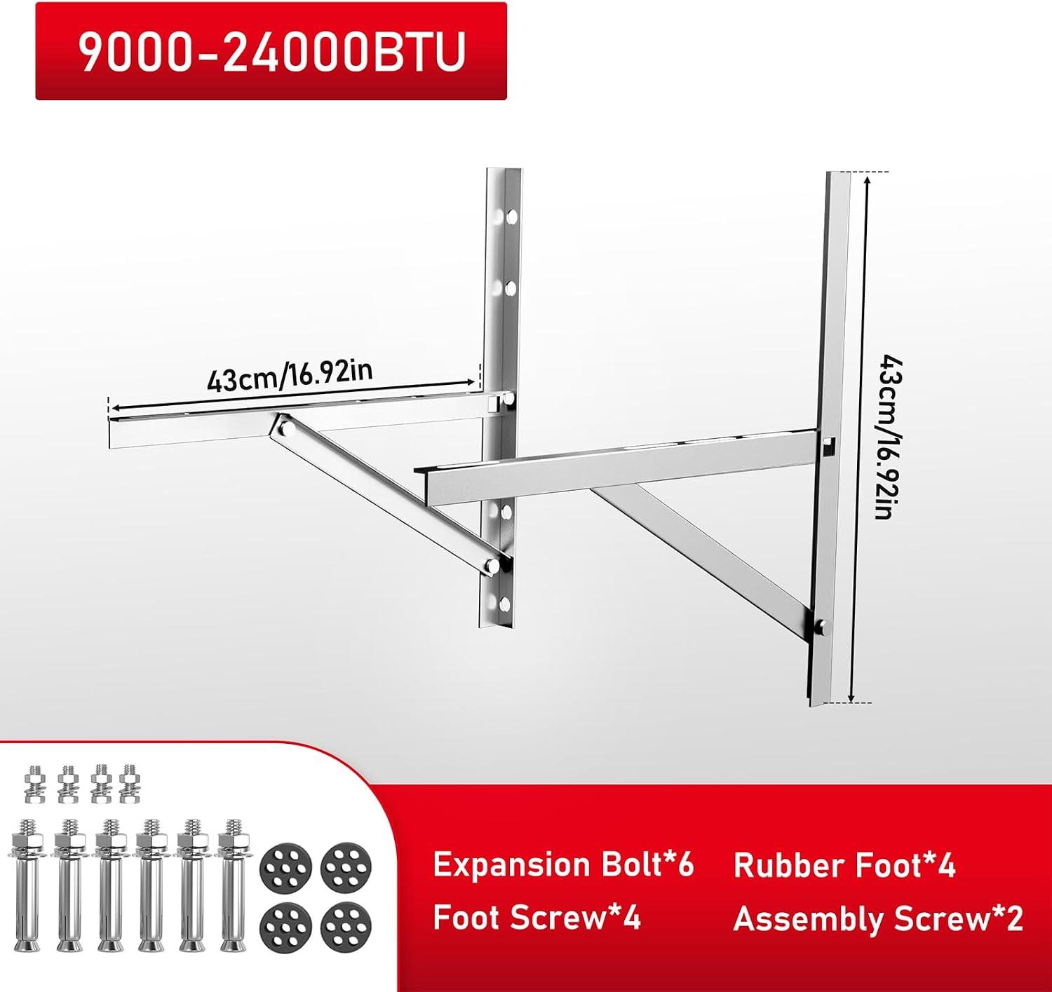 Mini Split AC Wall Mount Bracket Review: Buy It?