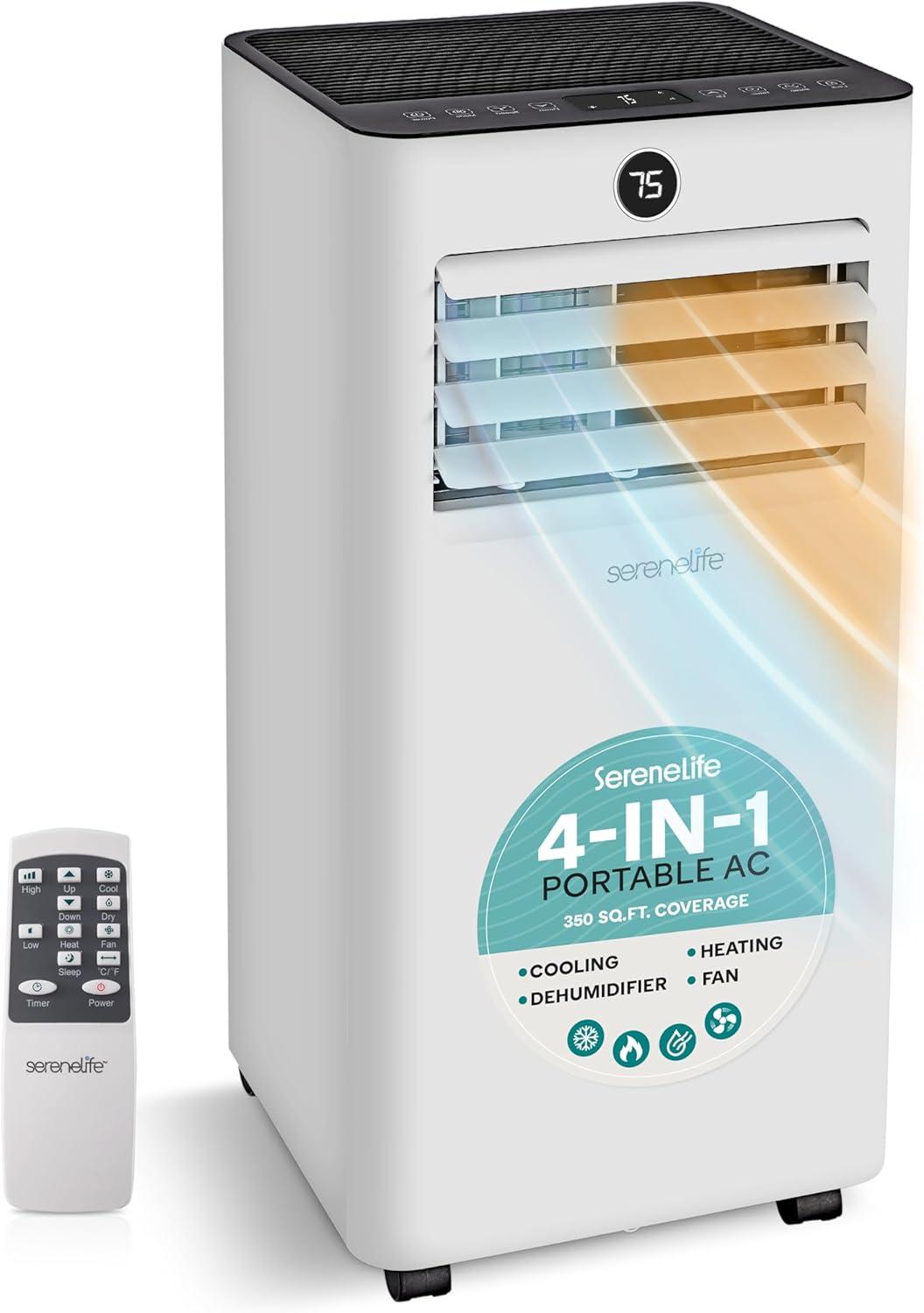 SereneLife 8,000 BTU Portable AC Review: Buy It?