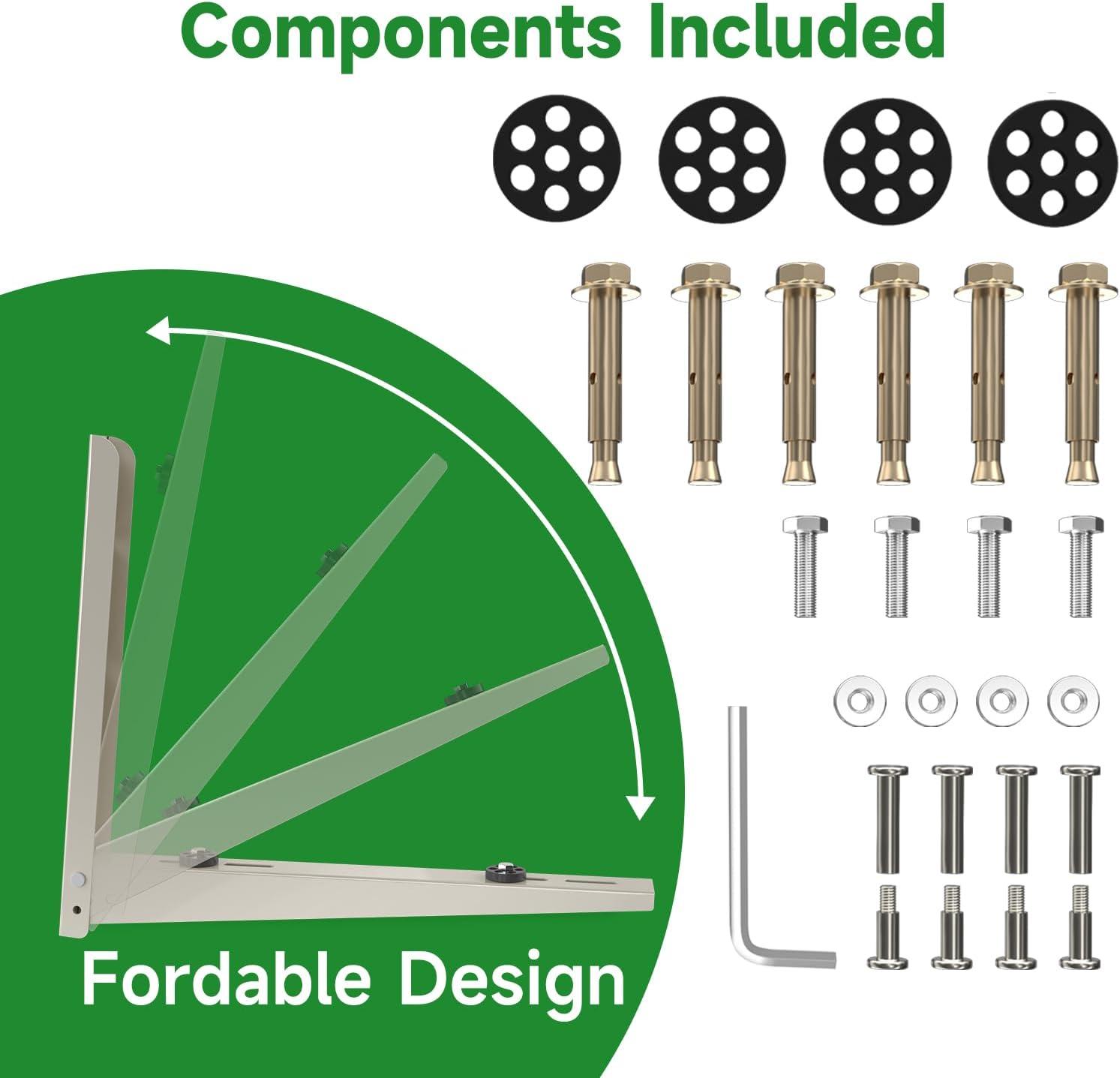 Foldable mini Split Wall Mount Bracket Review: Buy?