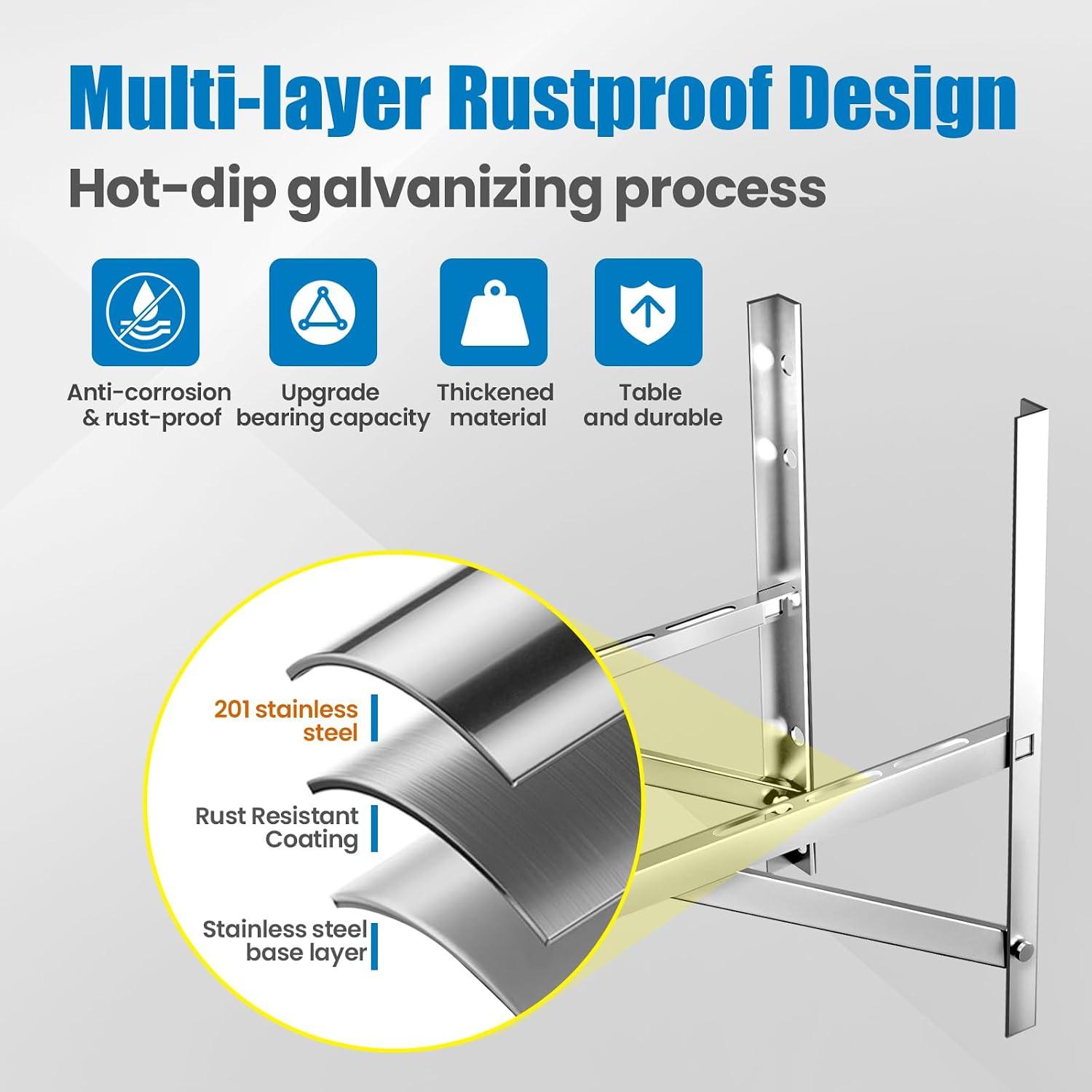 WISSCOOL Mini Split Wall Bracket Review: Buy It?