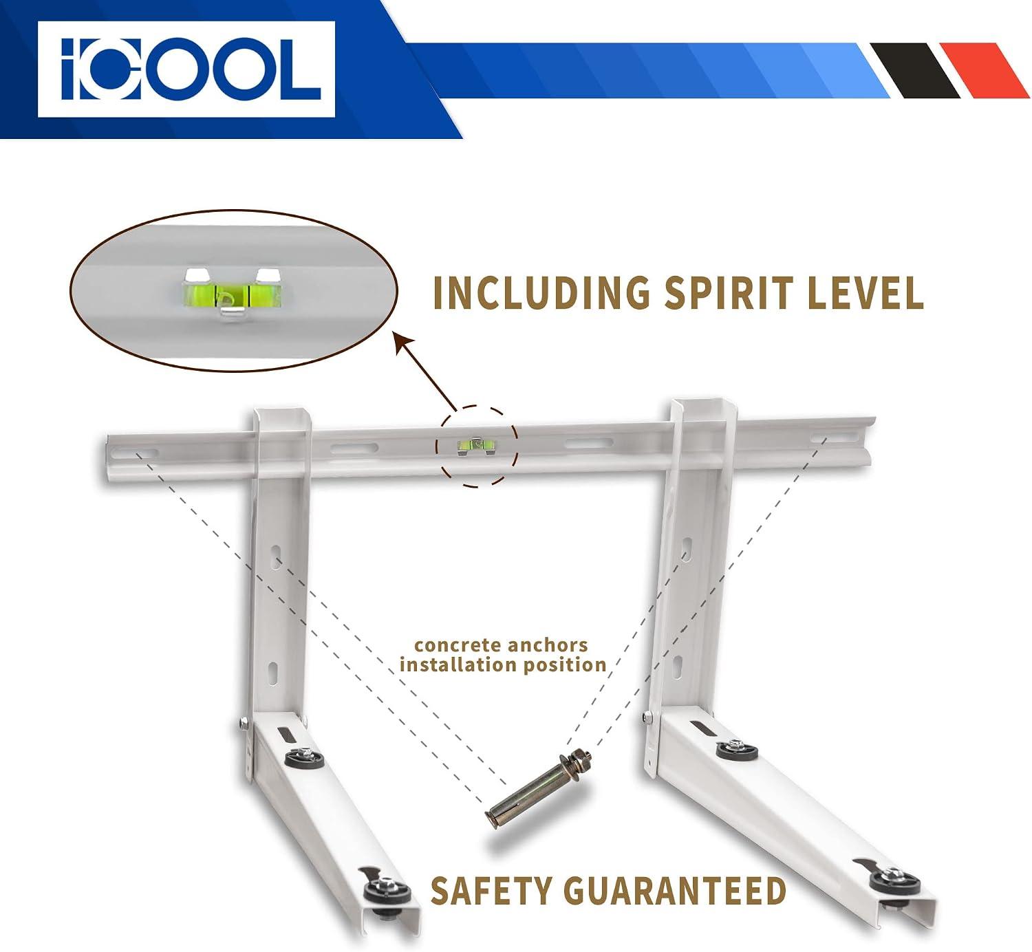 ICOOL Mini Split Wall Mount Bracket Review: Buy It?