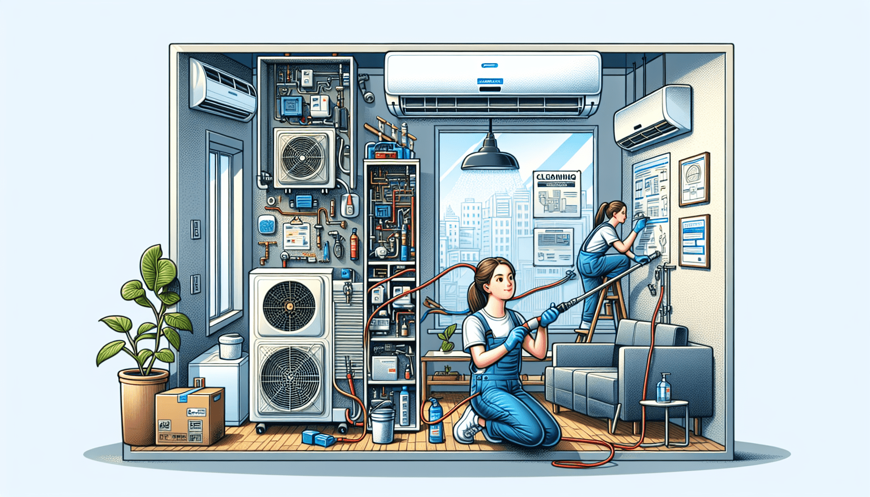 Creating A Comprehensive Maintenance Plan For Mini Split AC Systems In The Office