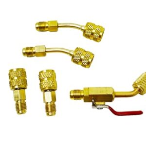 Lu-Hawk R410A Adapter Kit for Mini-Splits with Shut Off Valve.