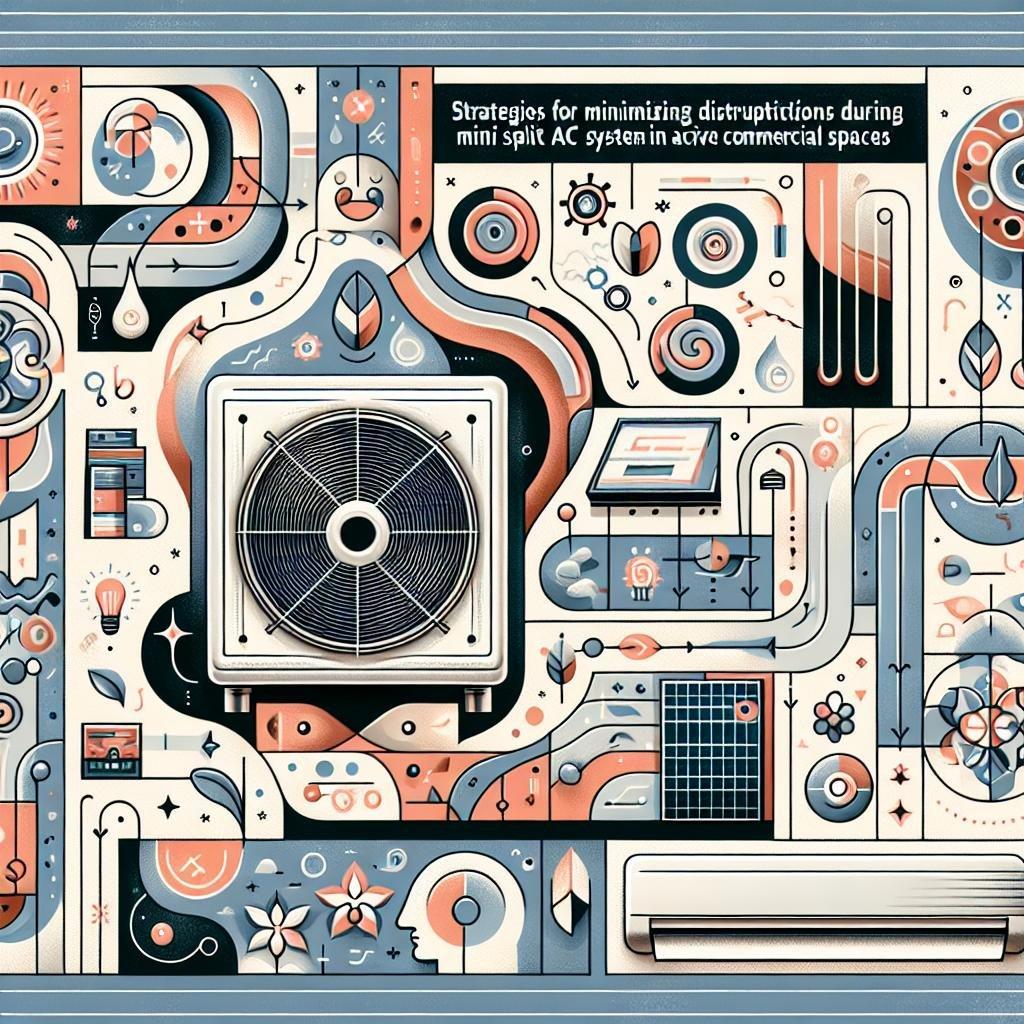 Strategies for Minimizing Disruptions During Mini Split AC System Installation in Active Commercial Spaces