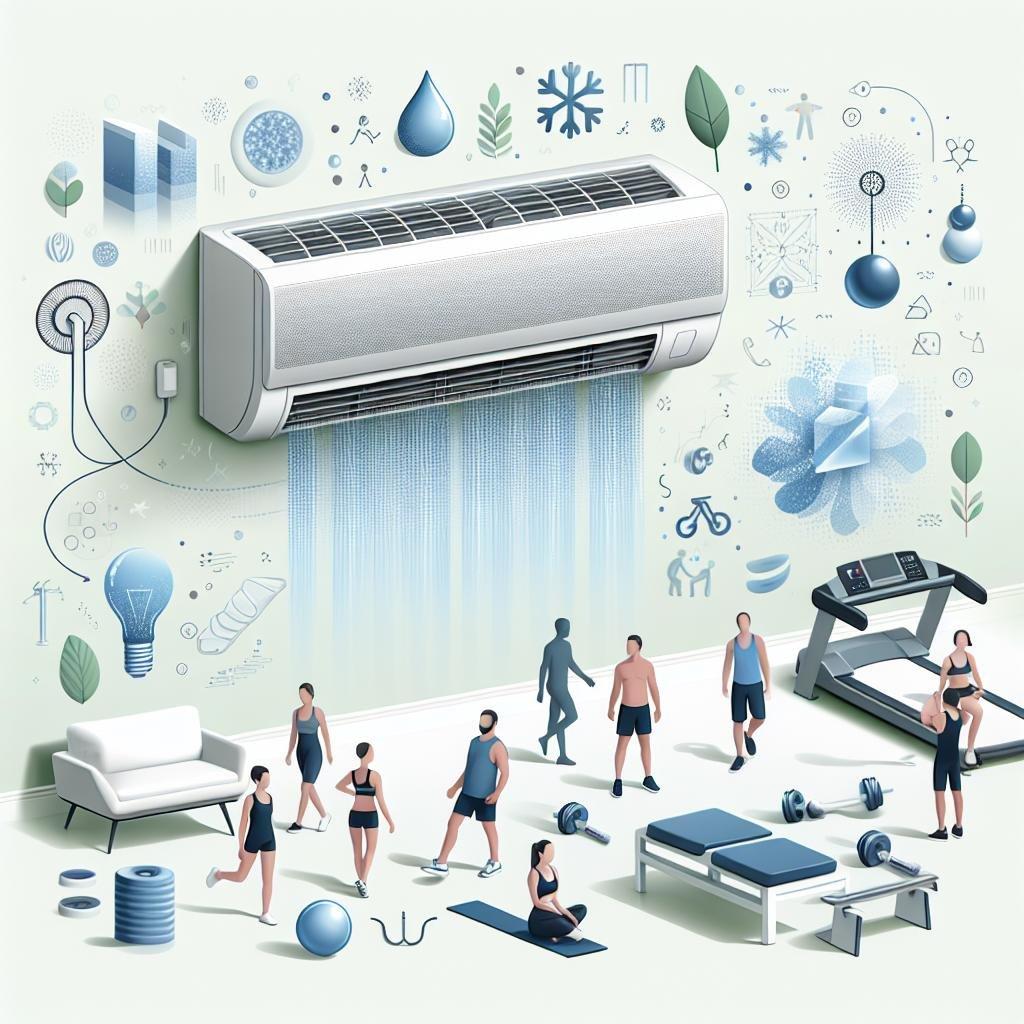 The Advantages of Ductless Mini Split AC in Gym and Fitness Center Settings