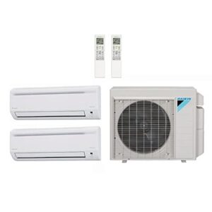 DAIKIN 21,000 Btu 18.9 Seer Multi Zone Mini Split Heat Pump System (AC and Heat) - 9K-12K