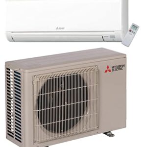 Mitsubishi COOL ONLY 12,000 BTU 1 TON Ductless Split System AC SEER 23.1 Mini Split AC