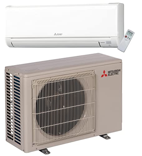 Mitsubishi COOL ONLY 12,000 BTU 1 TON Ductless Split System AC SEER 23.1 Mini Split AC