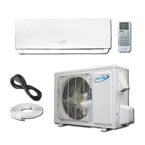 24000 BTU Mini Split Air Conditioner – Ductless AC/Heating System - 2 Ton Pre-Charged Inverter Heat Pump – 18 SEER - 15’ Lineset & Wiring - 100% Ready to Install - USA Parts & Support | Serene Series
