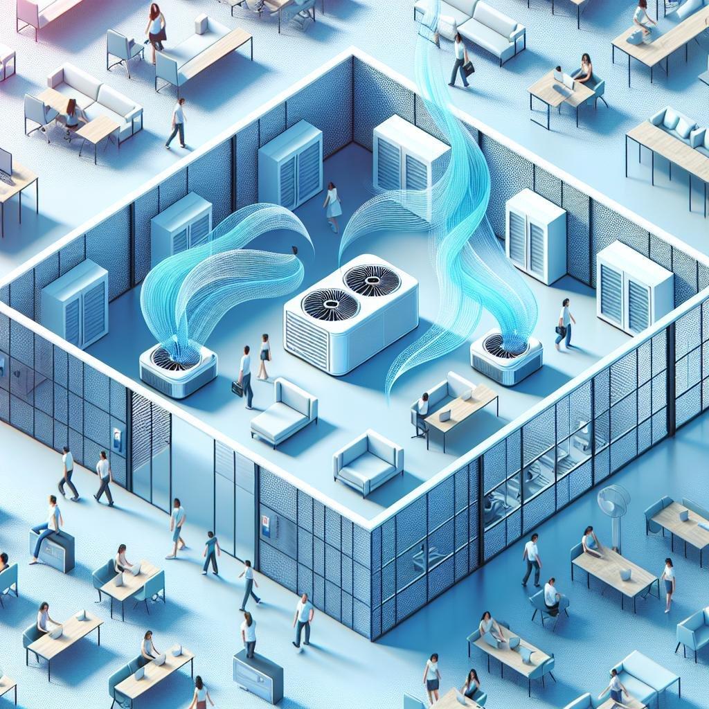 Addressing Ventilation and Airflow Concerns in Large Commercial Spaces with Mini Split AC Systems