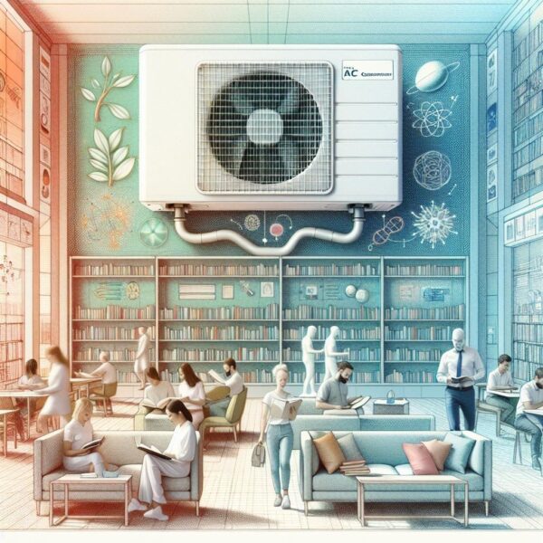 Mini Public Library Creating a Comfortable Environment: Mini Split AC for Public Library ...