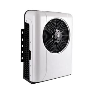 24V Air Conditioner Kit, Truck Cab Air Conditioner Split RV Air Conditioner System, 3400-10238BTU Mini Split RV A/C System Unit w/Remote Control for Semi Trucks Bus RV Caravan Agricultural Vehicles