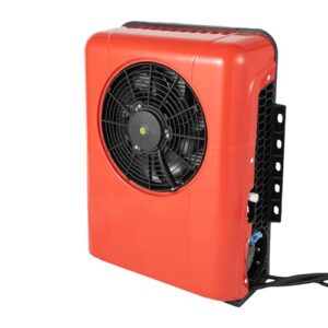 12V Universal Truck Cab Air Conditioner Split, 12000BTU Universal RV Air Conditioner System Split Mini Split AC System with Remote Control for Semi Trucks Bus RV Caravan Heavy Trucks