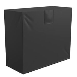 Mini Split AC Condenser Cover - Outdoor 37.8 x 16.5 x 32.6 Inches, Dust-Proof, Waterproof, Anti-Snow