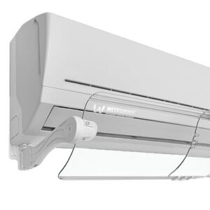 WITFORMS/PREMIUM PLUS - Adjustable AC air deflector suitable for split air conditioners. Enhance cooling and heating circulation - Vent Length (60 to 110 cm)