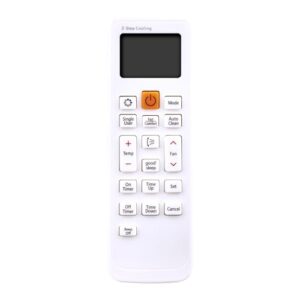 Replace AC Remote Control Compatible with Samsung Mini Split Air Conditioner AQN09VFUAGM AQN12VFUAGM AQN18VFUAGM AQN24VFUAGM AQN36VFUAGM