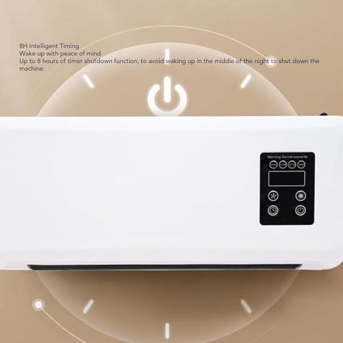 Portable Ductless AC/Heater: Quiet, Wall-Mounted, No Window Needed - Home & Office Cooling - Image 6