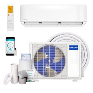 MRCOOL 9000 BTU 115V Ductless Inverter Mini Split Air Conditioner & Heat Pump System, 4th Gen Advantage Series - Wall-Mounted AC Unit w/Heating and Cooling for Home, Office & Commercial Space