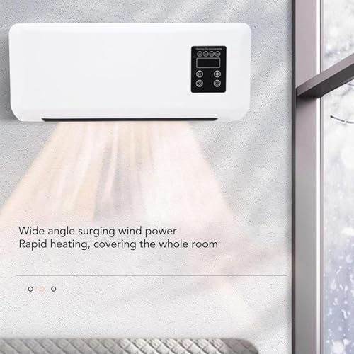 Portable Ductless AC/Heater: Quiet, Wall-Mounted, No Window Needed - Home & Office Cooling - Image 2