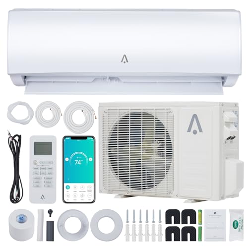 High-Efficiency Mini Split AC/Heat 9000 BTU Inverter Ductless Air Conditioner WiFi - Image 8