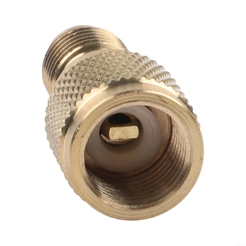R410a Mini Split AC HVAC Charging Vacuum Adapter 5/16 to 1/4 Inch with Valve Core for Import Systems Brass Fitting Low-Loss Air Conditioner Accessory - Image 5