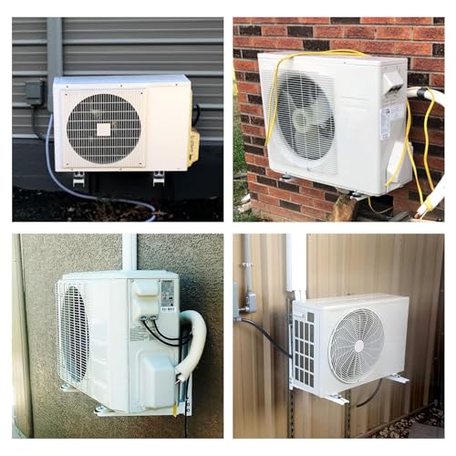 Mini Split Wall Mounting Bracket for 7000-18000 BTU Air Conditioner Heat Pump System Unit,Heavy Duty Foldable Mini Split Bracket - Image 7