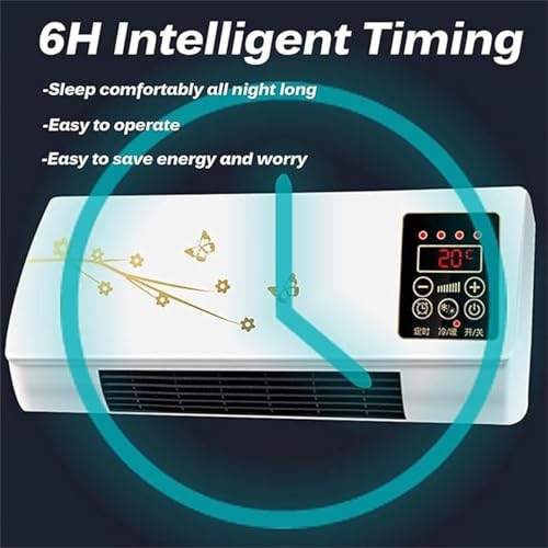 Lesangel SplitMax 2-in-1 Portable AC & Heater – 110V Mini Wall Unit - Image 5