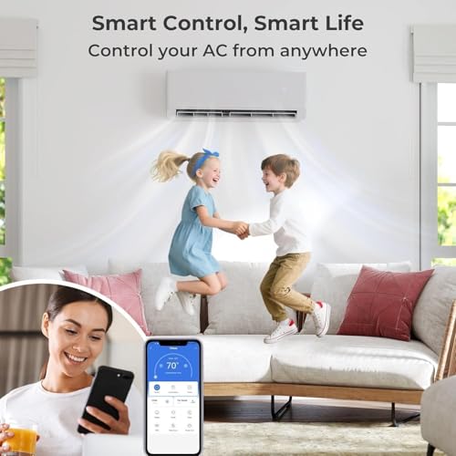 GarveeHome 28,000 BTU 3-Zone Wi-Fi Mini Split Heat Pump AC 20 SEER2 - Image 4