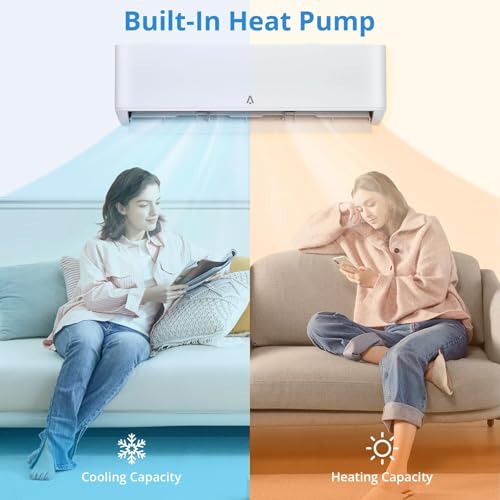 IDEALHOUSE 18,000 BTU Mini-Split Ductless AC & Heat Pump 21 SEER2 WiFi - Image 2
