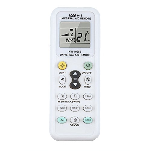 Universal Air Conditioner Remote Control LCD A/C Conditioning Controller 1000 in 1 for Mitsubishi Toshiba HITACHI FUJITSU Daewoo LG Sharp Samsung ELECTROLUX SANYO AUX GREE HAIER Huawei Air Condition