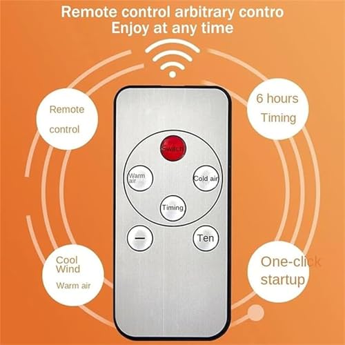 Lesangel SplitMax 2-in-1 Portable AC & Heater – 110V Mini Wall Unit - Image 6